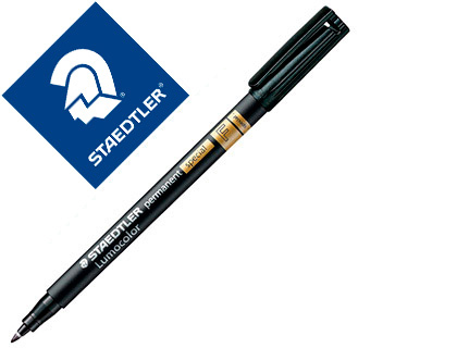 Rotulador retroproyección Staedtler Lumocolor Special punta fina tinta negra